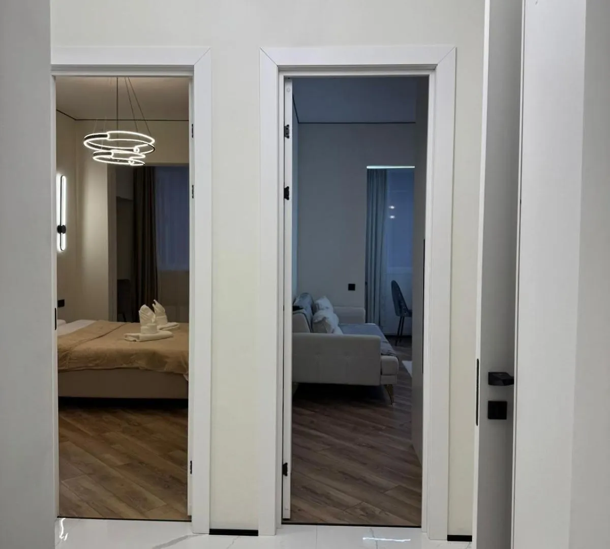 Apartment Двухкомнатная Студия С Роскошным Видом На Горы И На Город Almaty Kazakhstan
